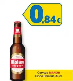TOP Cash & Carry Mahou - cerveza cinco estrellas oferta