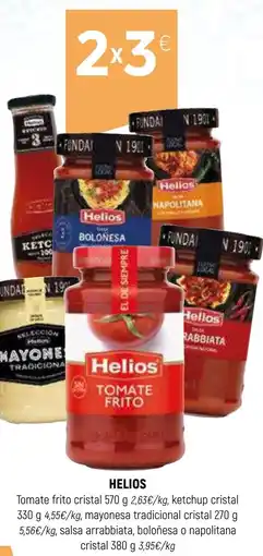 Coviran HELIOS Tomate frito cristal oferta