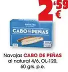 TOP Cash & Carry Cabo de peñas - navajas al natural oferta