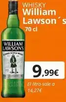 Maskom Supermercados William lawson - whisky oferta