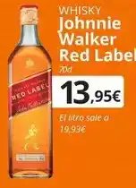 Maskom Supermercados Johnnie walker - whisky red label oferta