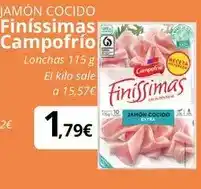 Maskom Supermercados Campofrío - jamon cocido finíssimas oferta