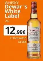Maskom Supermercados Dewar's - whisky white label oferta
