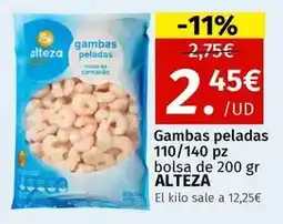 Maskom Supermercados Alteza - gambas peladas 110/140 pz oferta