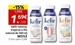 Maskom Supermercados Nestlé - kefir natural/ tropical o 0% natural de 500 ml oferta