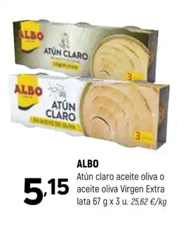 Coviran ALBO Atún claro aceite oliva o aceite oliva Virgen Extra oferta