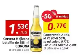 Maskom Supermercados Corona - cerveza mejicana botellin oferta