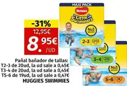 Maskom Supermercados Panal banador de tallas oferta