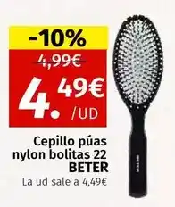 Maskom Supermercados Beter - cepillo púas nylon bolitas 22 oferta