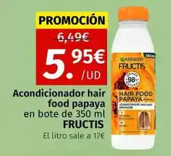 Maskom Supermercados Garnier - acondicionador hair food papaya oferta