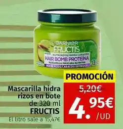 Maskom Supermercados Garnier - mascarilla hidra rizos en bote de 320 ml oferta