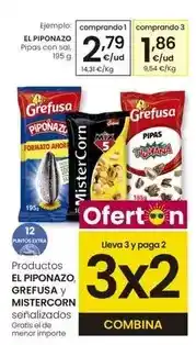 Eroski El piponazo - pipas con sal oferta