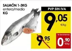 Eroski Salmón 1-3kg oferta