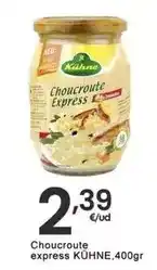Eroski Kuhne - choucroute express oferta