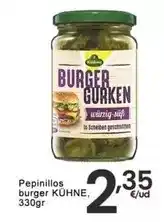Eroski Kuhne - pepinillos burger oferta