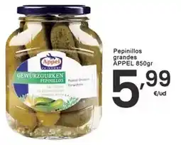 Eroski Appel - pepinillos grandes oferta