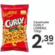 Eroski Lorenzo - cacahuete curly oferta