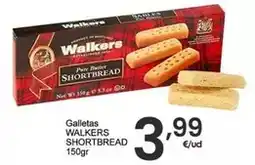 Eroski Walkers - galletas shortbread oferta
