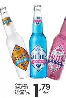 Eroski Salitos - cerveza sabores botella oferta