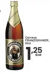 Eroski Franziskaner - cerveza oferta
