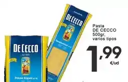 Eroski De cecco - pasta oferta