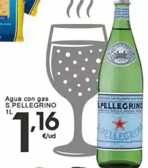 Eroski San pellegrino - agua con gas oferta