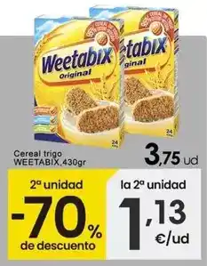 Eroski Weetabix - cereal trigo oferta