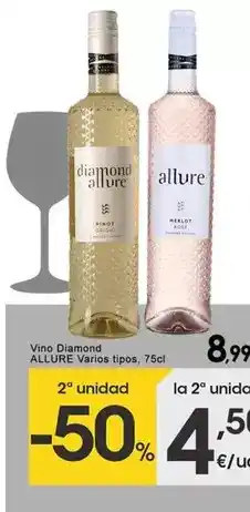 Eroski Allure - vino diamond oferta
