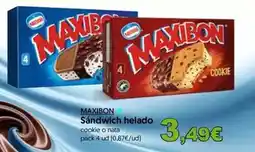 Hiper Usera Maxibon - sandwich helado oferta