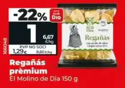 Dia El molino de dia - regañás premium oferta
