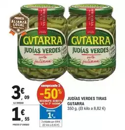 E.Leclerc Gvtarra - judías verdes tiras oferta