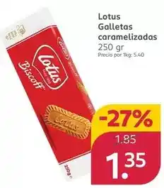 Rossmann Lotus - galletas caramelizadas oferta