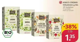 Rossmann King`s crown - infusiones y tés oferta