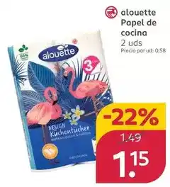 Rossmann Palouette - papel de cocina oferta