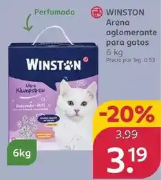 Rossmann Winston - arena aglomerante para gatos oferta