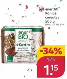 Rossmann Pan de cereales oferta