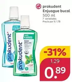 Rossmann Prokudent enjuague bucal oferta