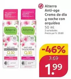 Rossmann Alterra - anti-age crema de dia y noche con orquidea oferta