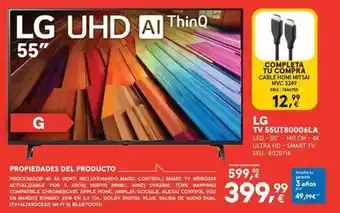 Worten Lg - tv 55ut80006la oferta