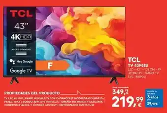Worten Tcl - tv 43p618 oferta