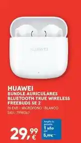 Worten Huawei - bundle auriculares bluetooth true wireless freebuds se 2 oferta