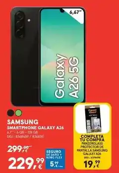Worten Samsung - smartphone galaxy a26 oferta