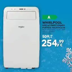 Worten Whirlpool - aire acondicionado portatil pacf29co w oferta