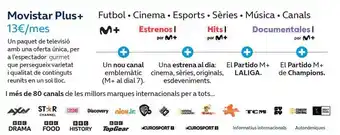 Movistar Movistar plus+ oferta