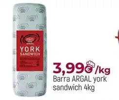 Comerco Cash & Carry Argal - barra york sandwich oferta