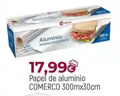 Comerco Cash & Carry Comerco - papel de aluminio 300mx30cm oferta