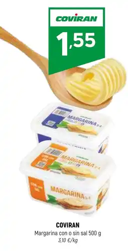 Coviran COVIRAN Margarina con o sin sal oferta