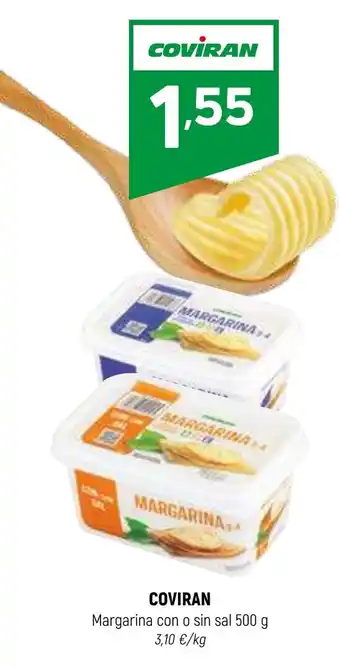Coviran COVIRAN Margarina con o sin sal oferta