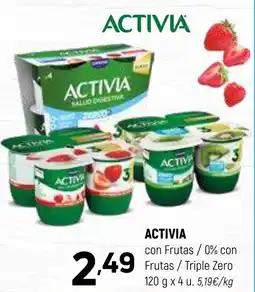 Coviran ACTIVIA con Frutas / 0% con Frutas / Triple Zero oferta