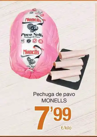 SPAR Fragadis Monells Pechuga De Pavo oferta
